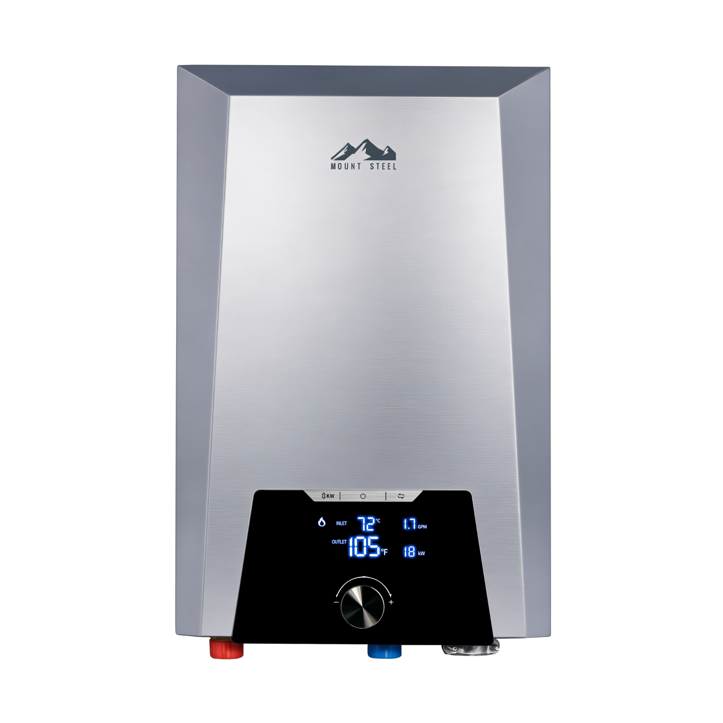 Mount Steel Pioneer Series 240V Adjustable Electric Tankless Water Heater