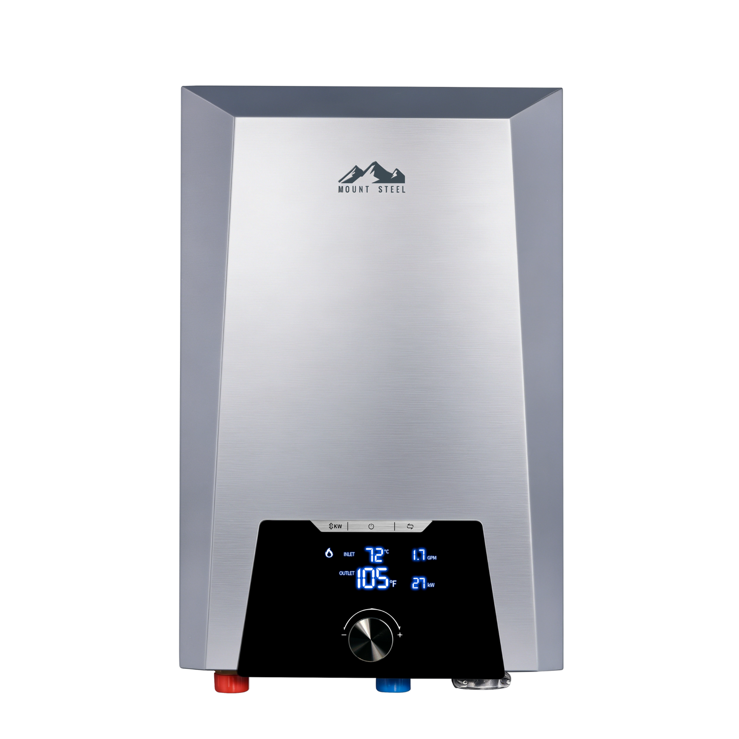 Mount Steel Pioneer Series 240V Adjustable Electric Tankless Water Heater